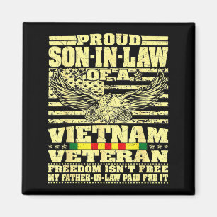Imán Orgulloso yerno de un veterano de Vietnam - libert