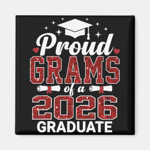 Imán Orgullosos Gramos De Un Graduado Senior De 2026 Gr