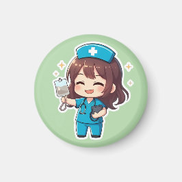 Imán Original Chibi Nurse 2.0 - Healing Energy