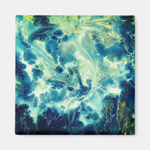 Imán original de arte agudo acrílico