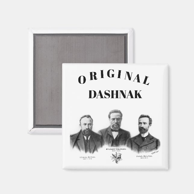 Imán original de Dashnak (Anverso/Reverso)