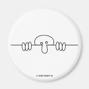 Imán original de Kilroy