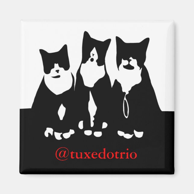 Imán original de TuxedoTrio (Frente)