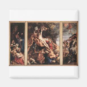 Imán Original: El levantamiento de la cruz de Rubén