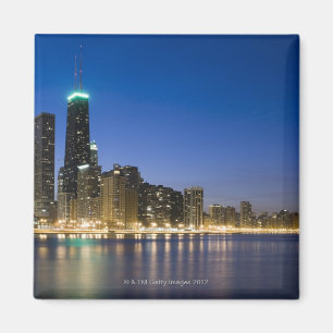 Imán Orilla del lago de Chicago