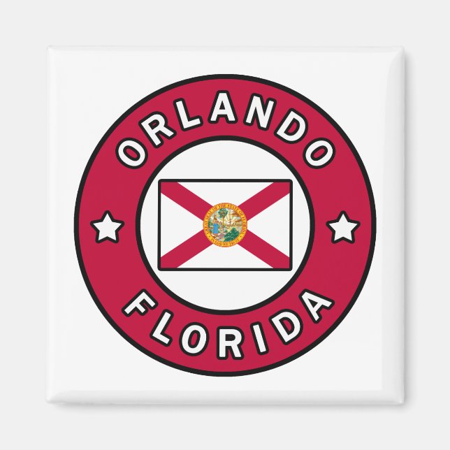 Imán Orlando Florida (Frente)