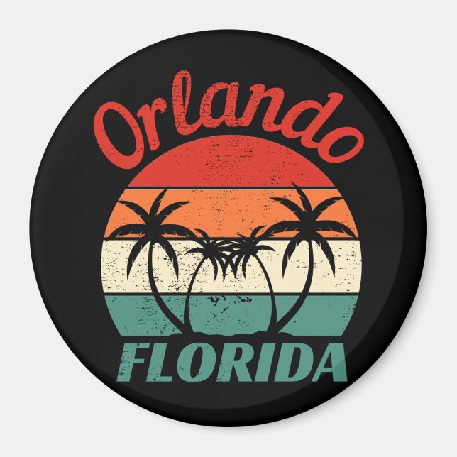 Imán Orlando Florida Magnet (Frente)