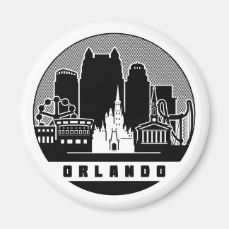 Imán Orlando Florida Skyline