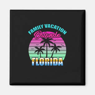 Imán Orlando Florida Vacaciones Familiares Puesta de So
