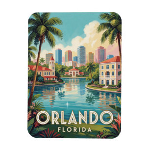 Imán Orlando Florida Viajes Tropicales