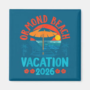 Imán Ormond Beach Florida 2026 Vacaciones Familiares Pl