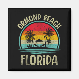 Imán Ormond Beach Florida Palma Familia Verano