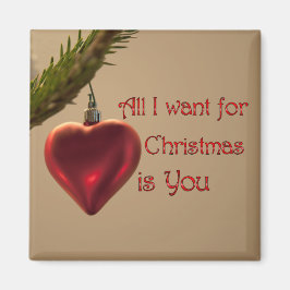 Imán Ornamento cardíaco - Todo lo que quiero para los N