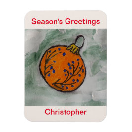 Imán Ornamento de árbol de Navidad flexible