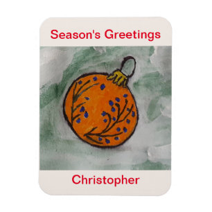 Imán Ornamento de árbol de Navidad flexible