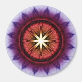 Imán Ornamento fractal simbólico místico