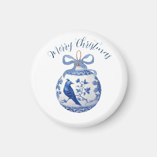 Imán Ornamento navideño de Chinoiserie
