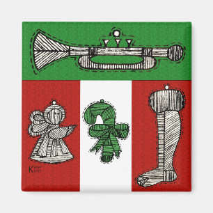 Imán Ornamentos de época
