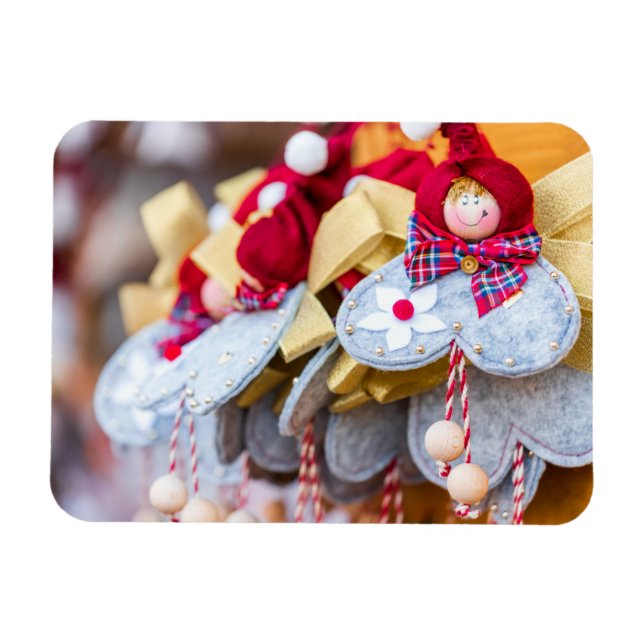 Imán Ornamentos de Navidad (Horizontal)