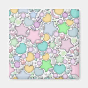 Imán Ornamentos de vidrio