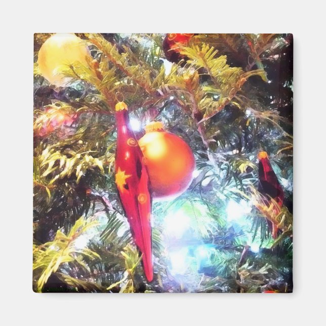 Imán Ornamentos ilustrativos (Frente)