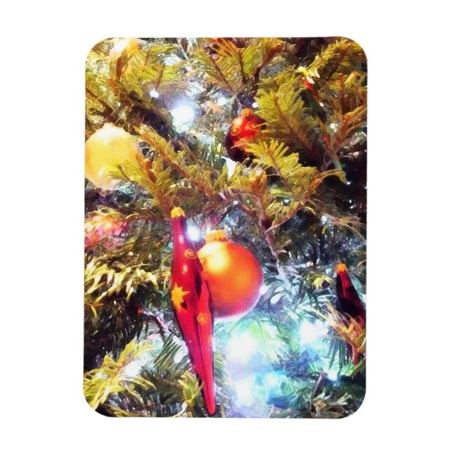 Imán Ornamentos ilustrativos (Vertical)