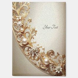 Imán Ornate Gold Flourish Magnet