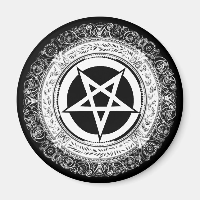 Imán Ornate Pentagram (Frente)