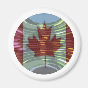 Imán Oro canadiense MapleLeaf - éxito en diversidad