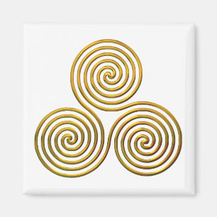 Imán Oro de Triskele