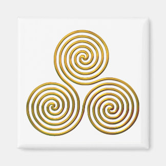 Imán Oro de Triskele