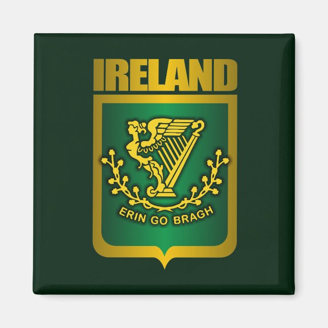 Imán Oro "Erin Go Bragh" (Frente)