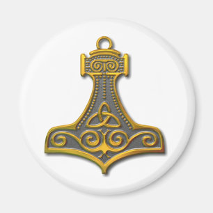 Imán Oro martillo de Thor