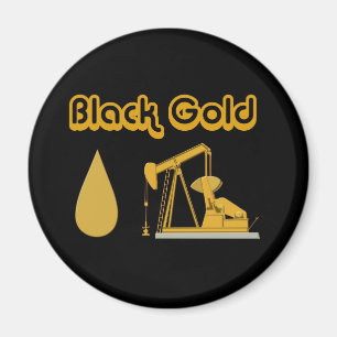 Imán Oro negro