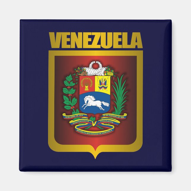 Imán "Oro Venezuela" (Frente)