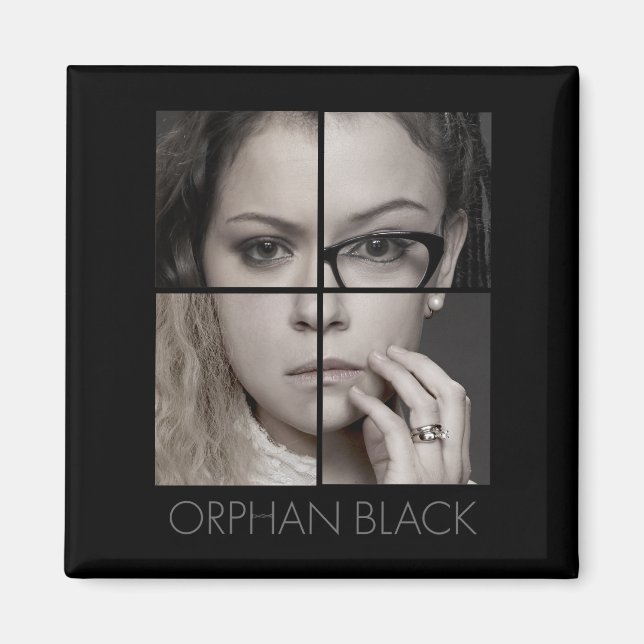 Imán Orphan Black | Collage de clonación (Frente)