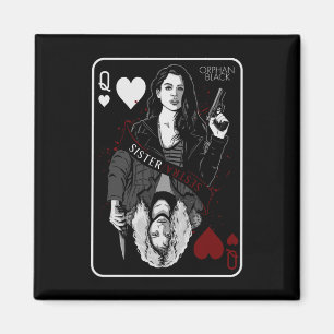 Imán Orphan Black   Sarah & Helena - Hermana/Sestra