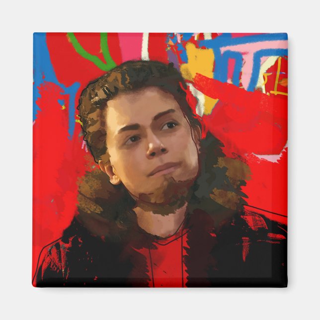 Imán Orphan Black | Tony Sawicki - Guay Transgender (Frente)