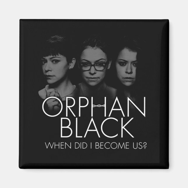 Imán Orphan Black | Tres Sestras Silhouette (Frente)