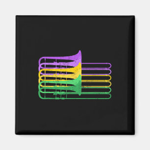 Imán Orquesta de Mardi Gras Br Trombone