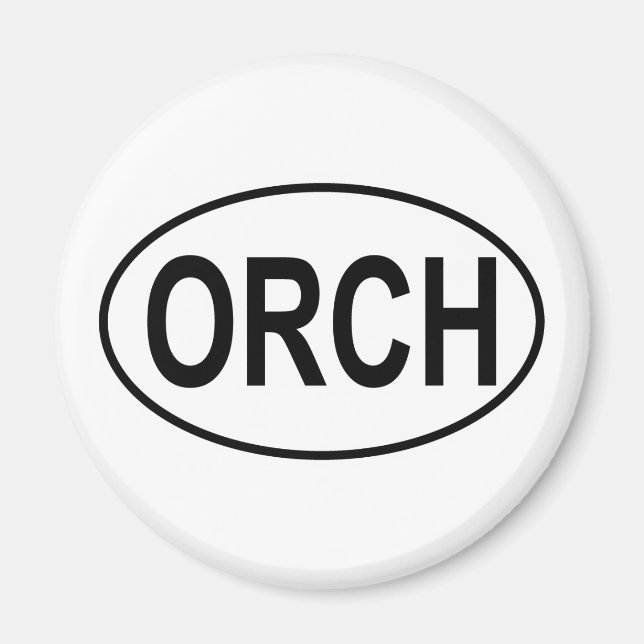 Imán Orquesta Oval (Frente)