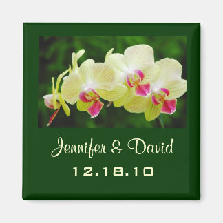 Imán Orquid Boda Magnet