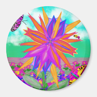 Imán Orquídea Super Nova por flor de poder