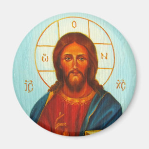 Imán ortodoxo del icono de Cristo Pantocrator