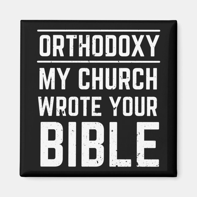 Imán Ortodoxo oriental gracioso (Frente)