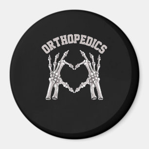 Imán Ortopédicas Skeleton Mano Corazón Orto Enfermera R