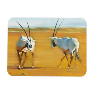 Imán Oryx árabe que circunda 2010