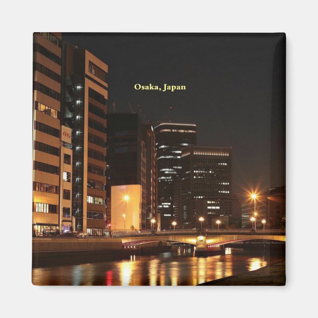 Imán Osaka, Japón (Frente)