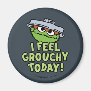 Imán Oscar el Grouch   Hoy Me Siento Grouchy.