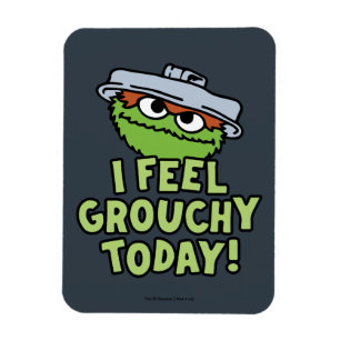 Imán Oscar el Grouch   Hoy Me Siento Grouchy.